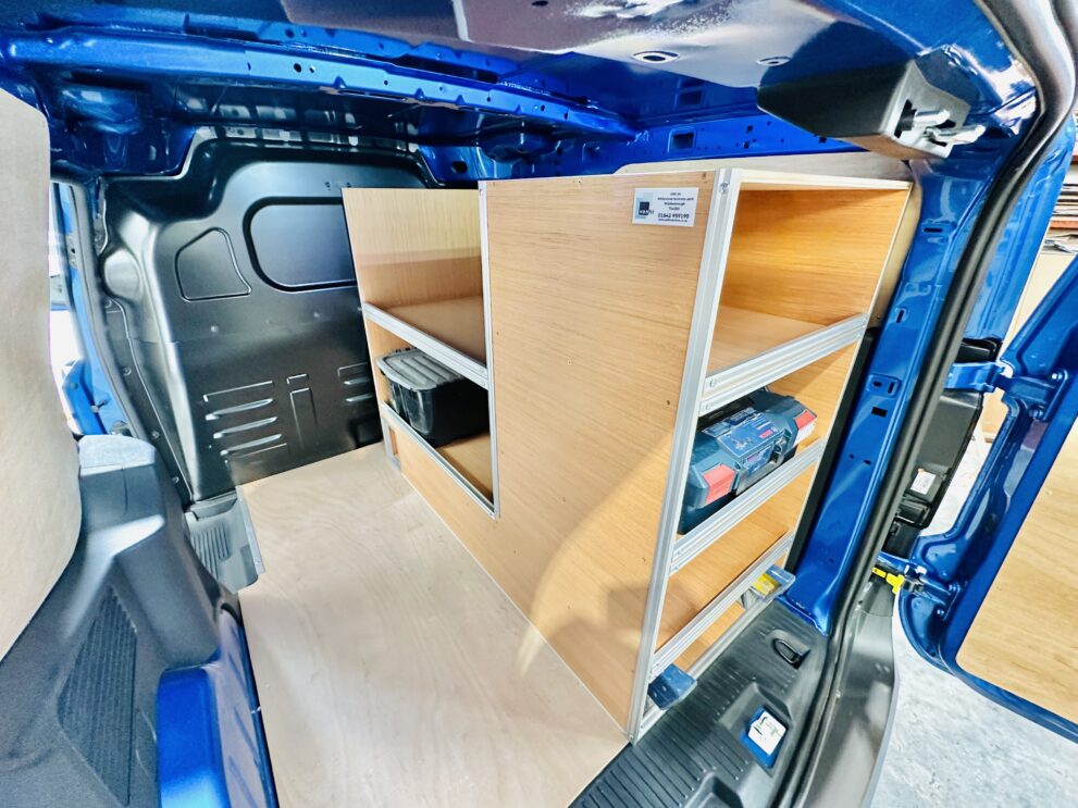 ford transit courier bespoke storage