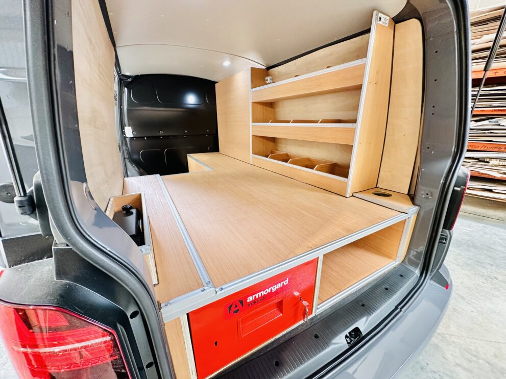 Volkswagen transporter bespoke storage