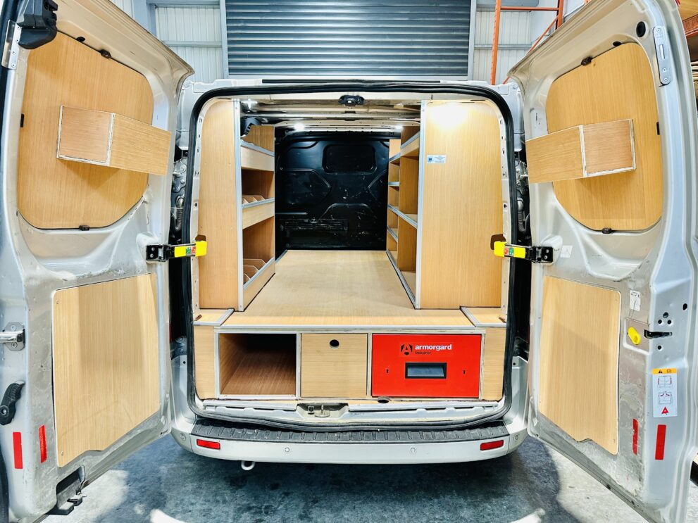 FORD TRANSIT CUSTOM BESPOKE STORAGE