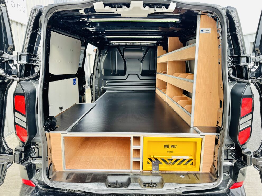 ford transit custom bespoke storage