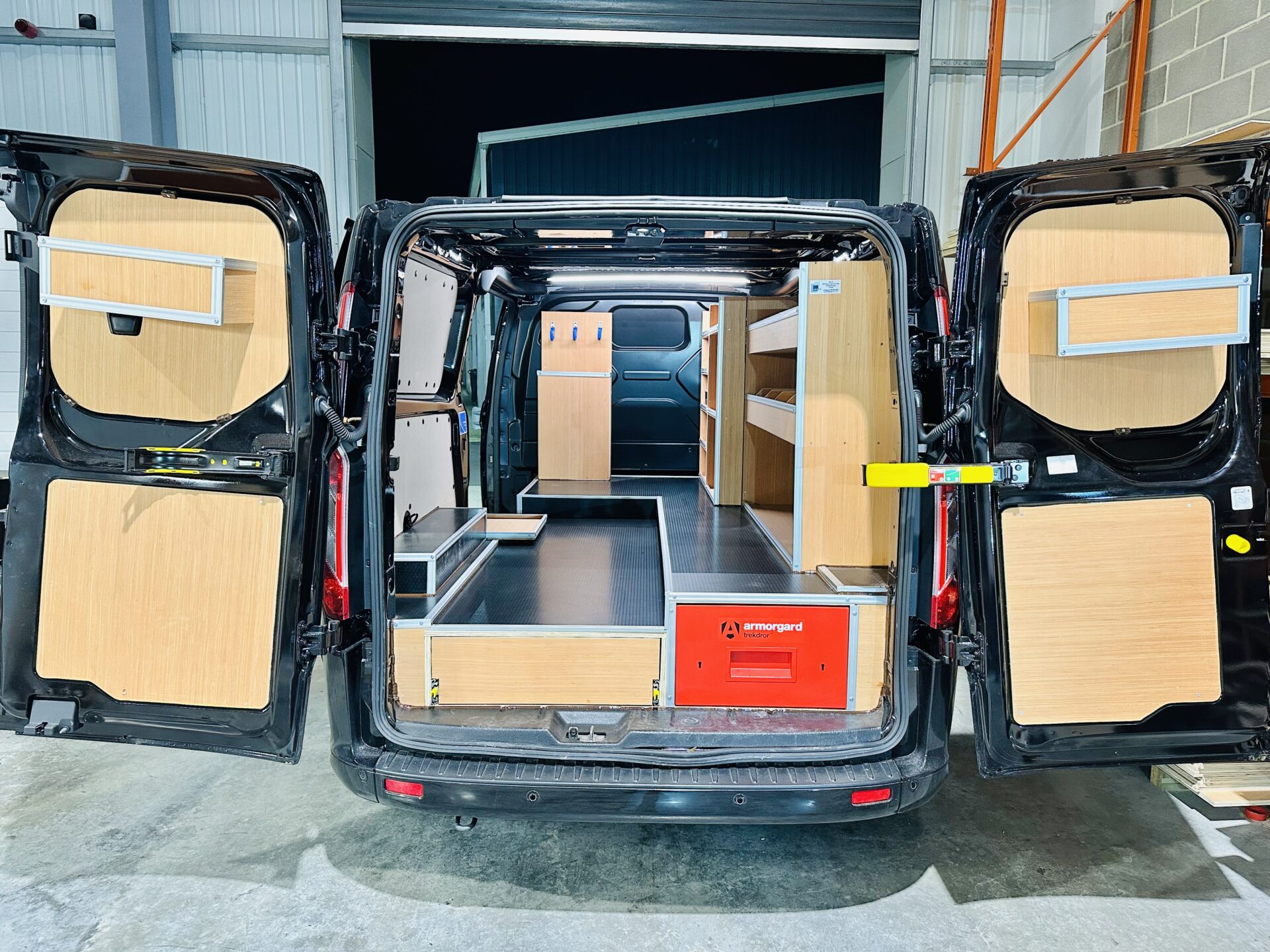 FORD TRANSIT CUSTOM BESPOKE VAN STORAGE Van Fit Solutions