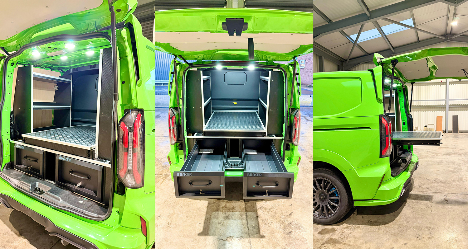 BUILT AROUND YOUR VAN. YOUR TOOLS. YOUR WORK.